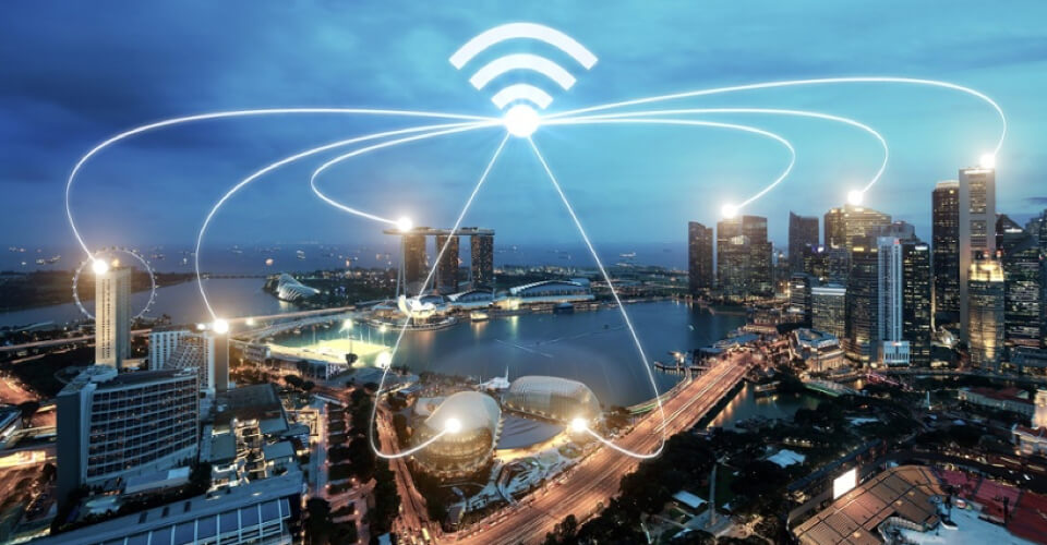 Infographic to show the power of the internet of energy.
