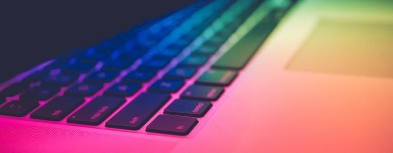 Image of macbook laptop.