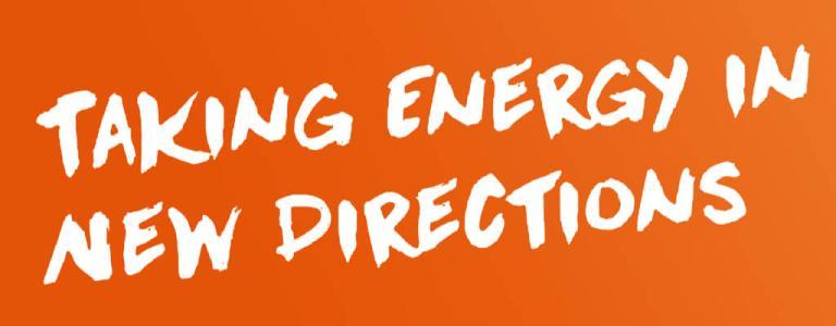 Writing - taking energy in new directions.