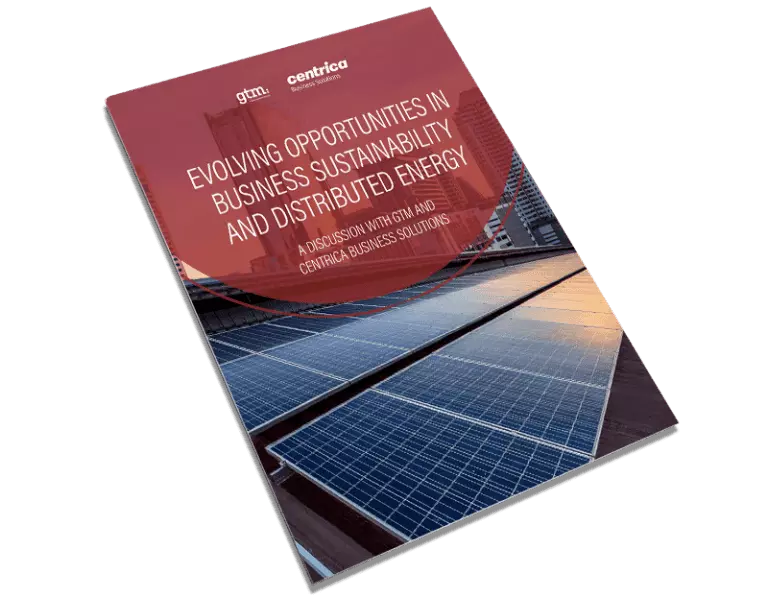 Evolving opportunities in business sustainability and distributed energy